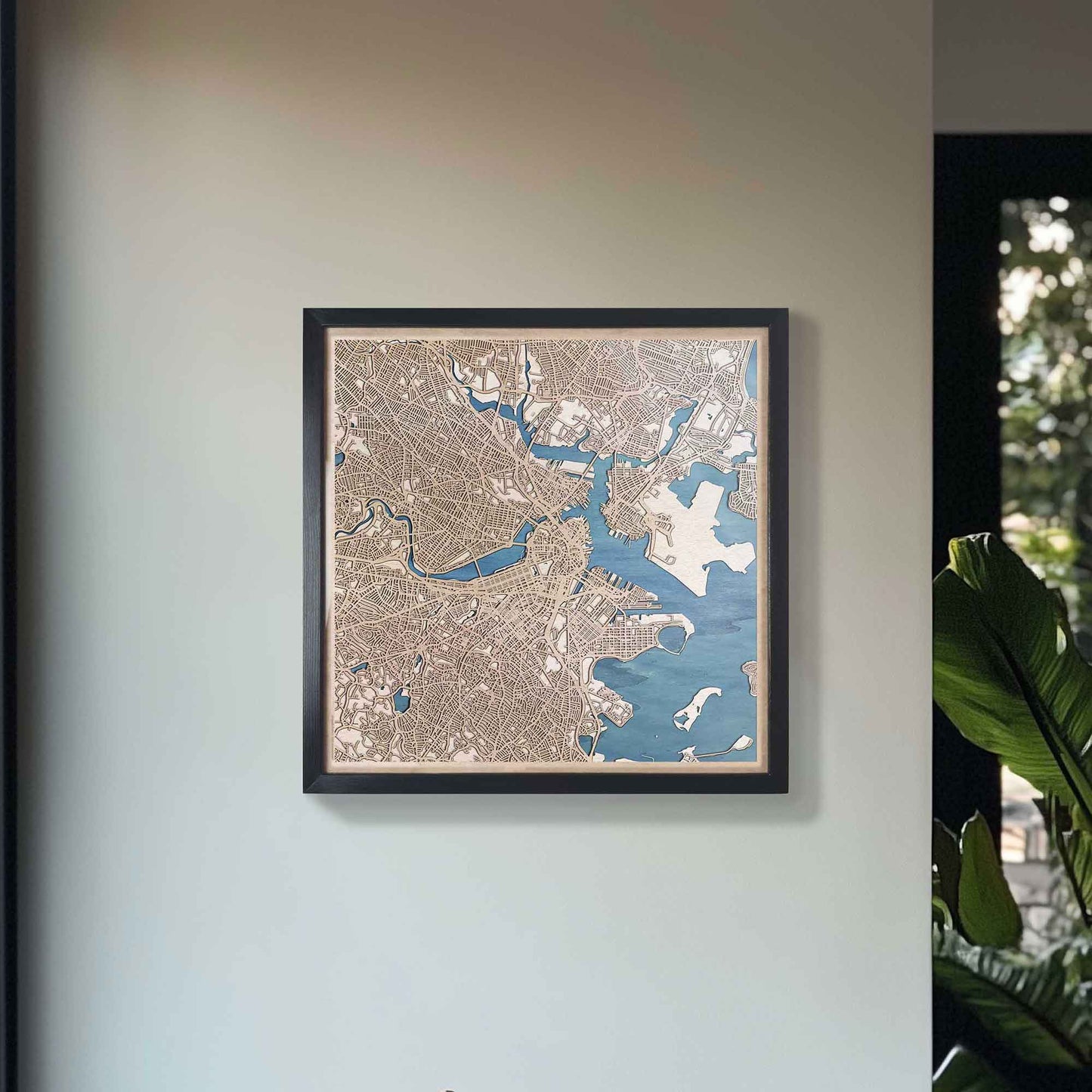 A unique Boston home decor gift to enhance any living space.