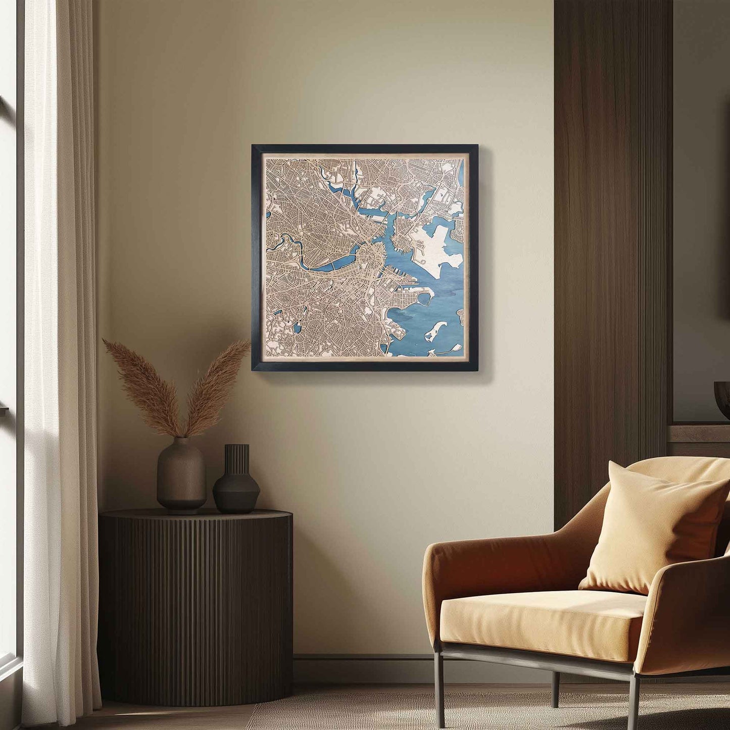 Bold Boston urban wall art that brings the city’s charm into your home.
