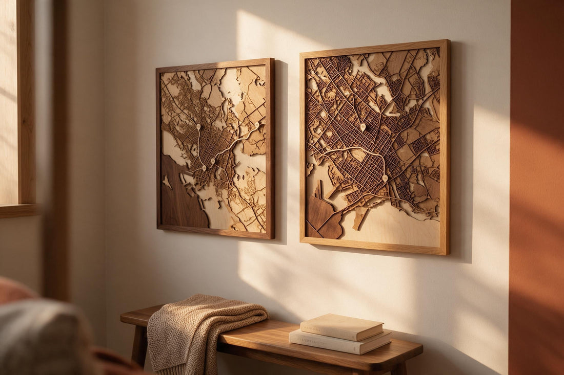 Best 3D Wooden Map Gifts for Anniversaries