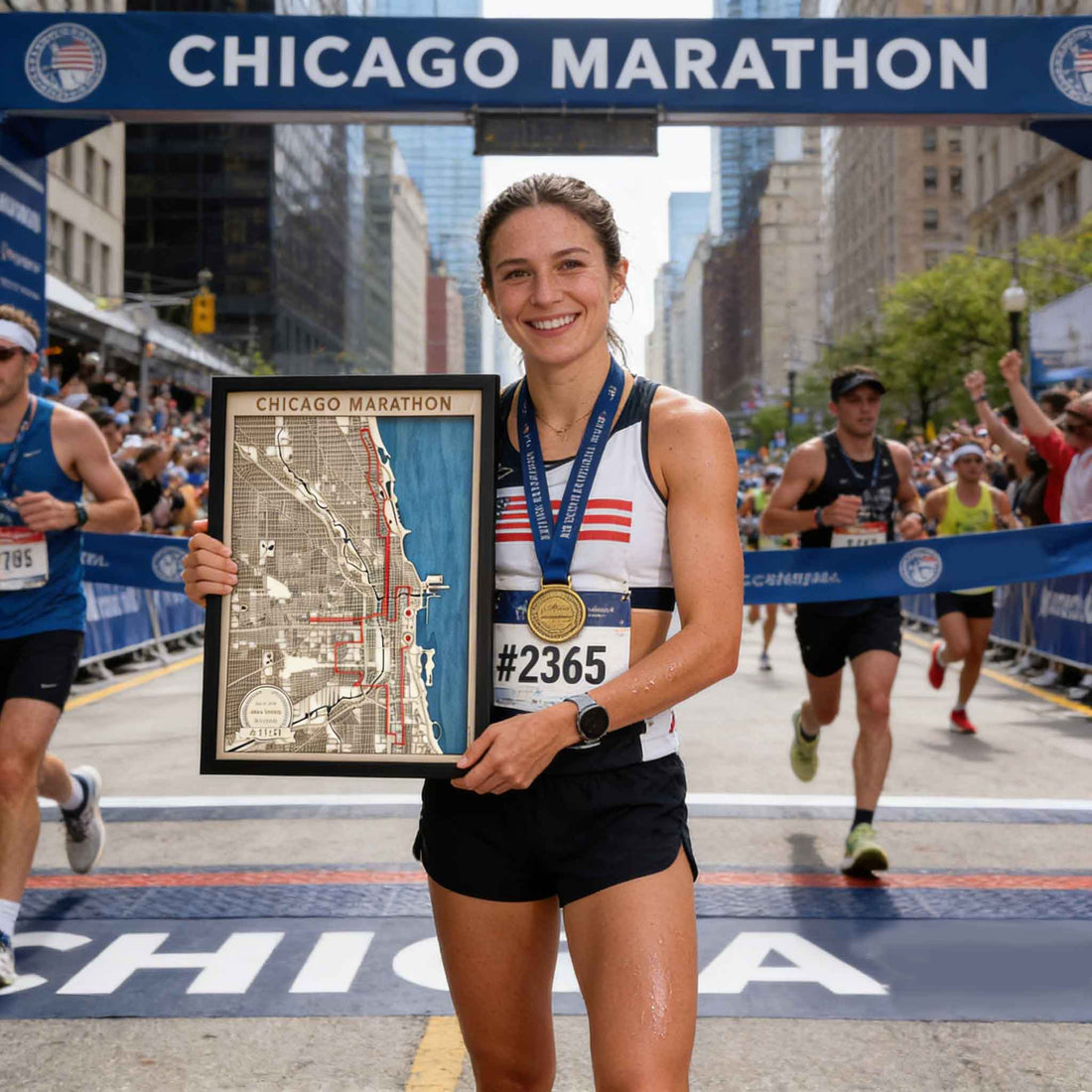 How do you get into the Chicago Marathon