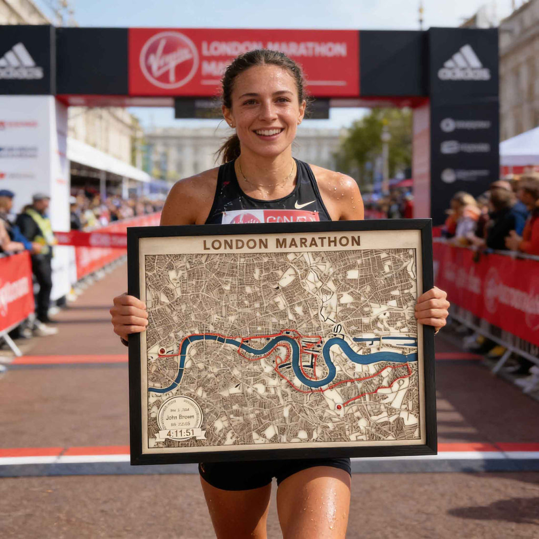 How do you get into the London Marathon