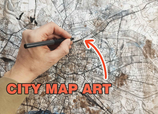 How to Make City Map Art: A Step-by-Step Guide to Creating Your Own Masterpiece