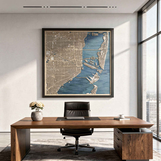 Map Wall Art Panels Named “Best Decorative Wall Art for Offices” by Product Designer Hubert Roguski