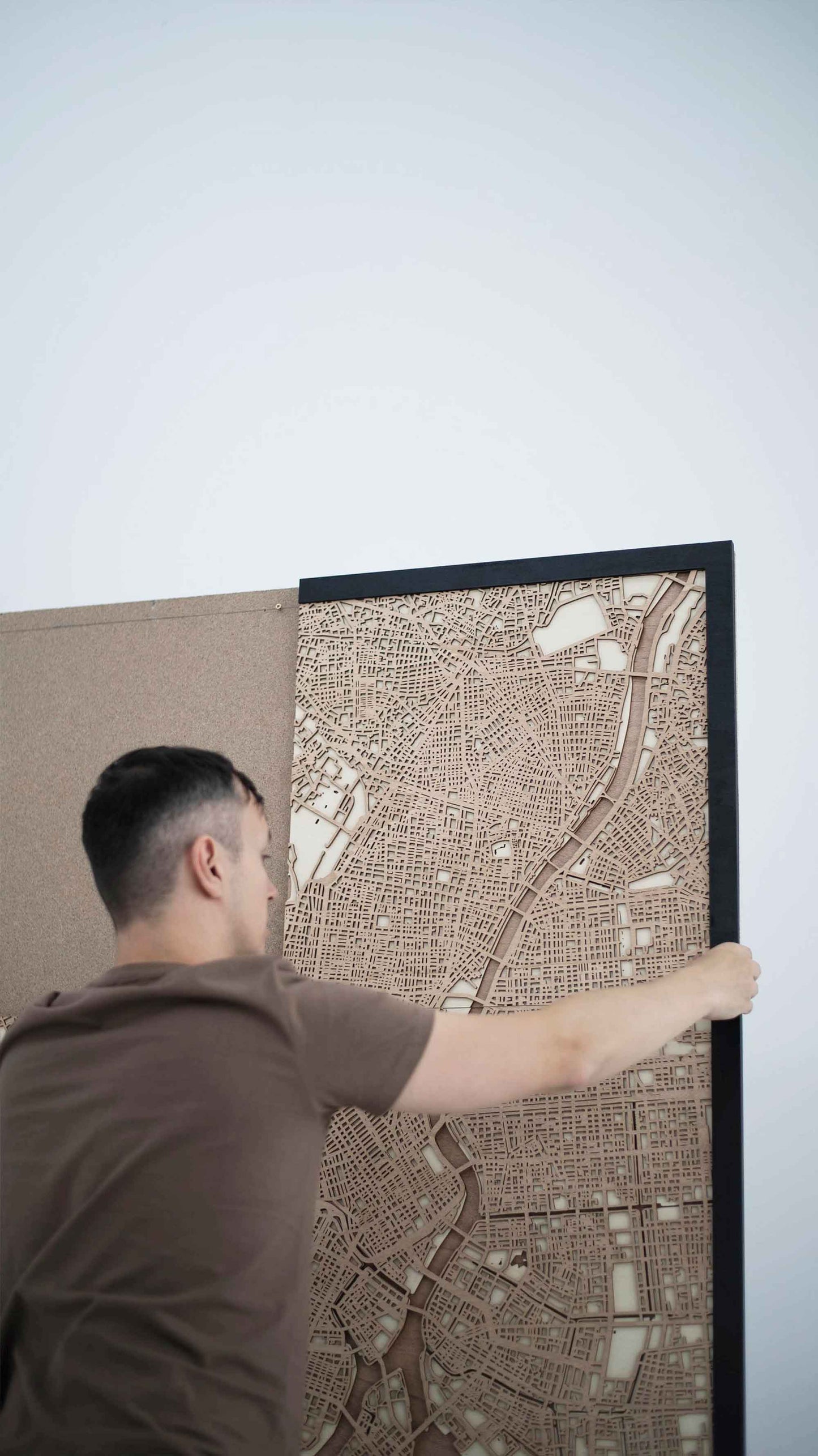 Tokyo - Wooden Map Wall Art by CityWood - Custom Wood Map Art - Unique Laser Cut Engraved - Anniversary Gift